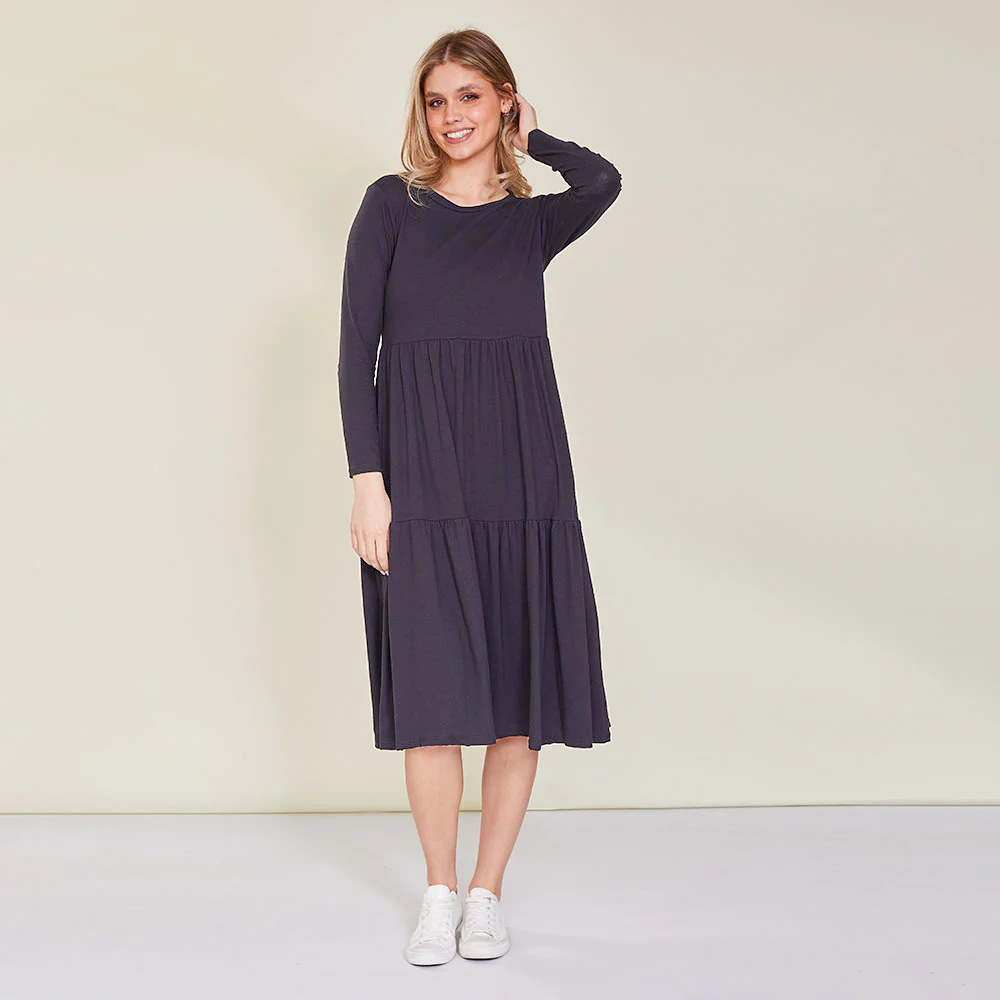 Amber Dress (Black) - Image 5