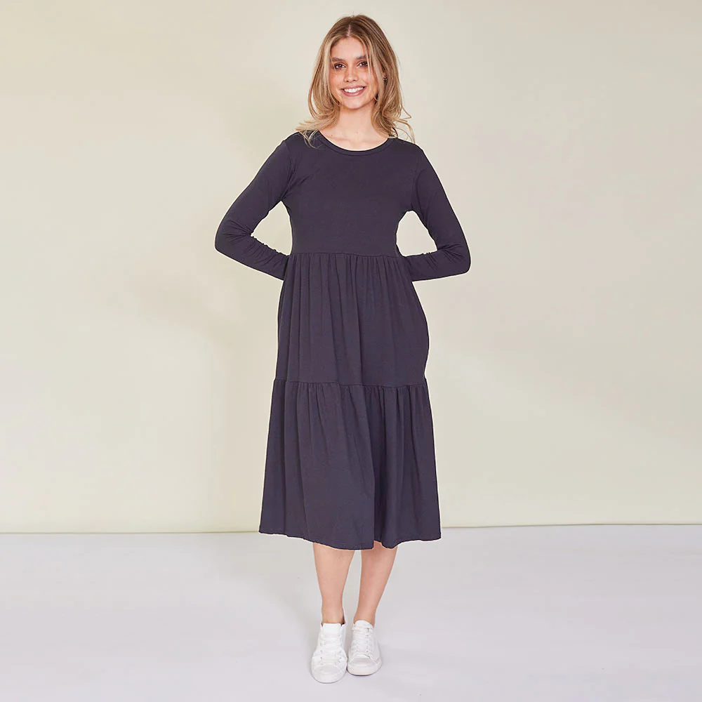 Amber Dress (Black) - Image 6