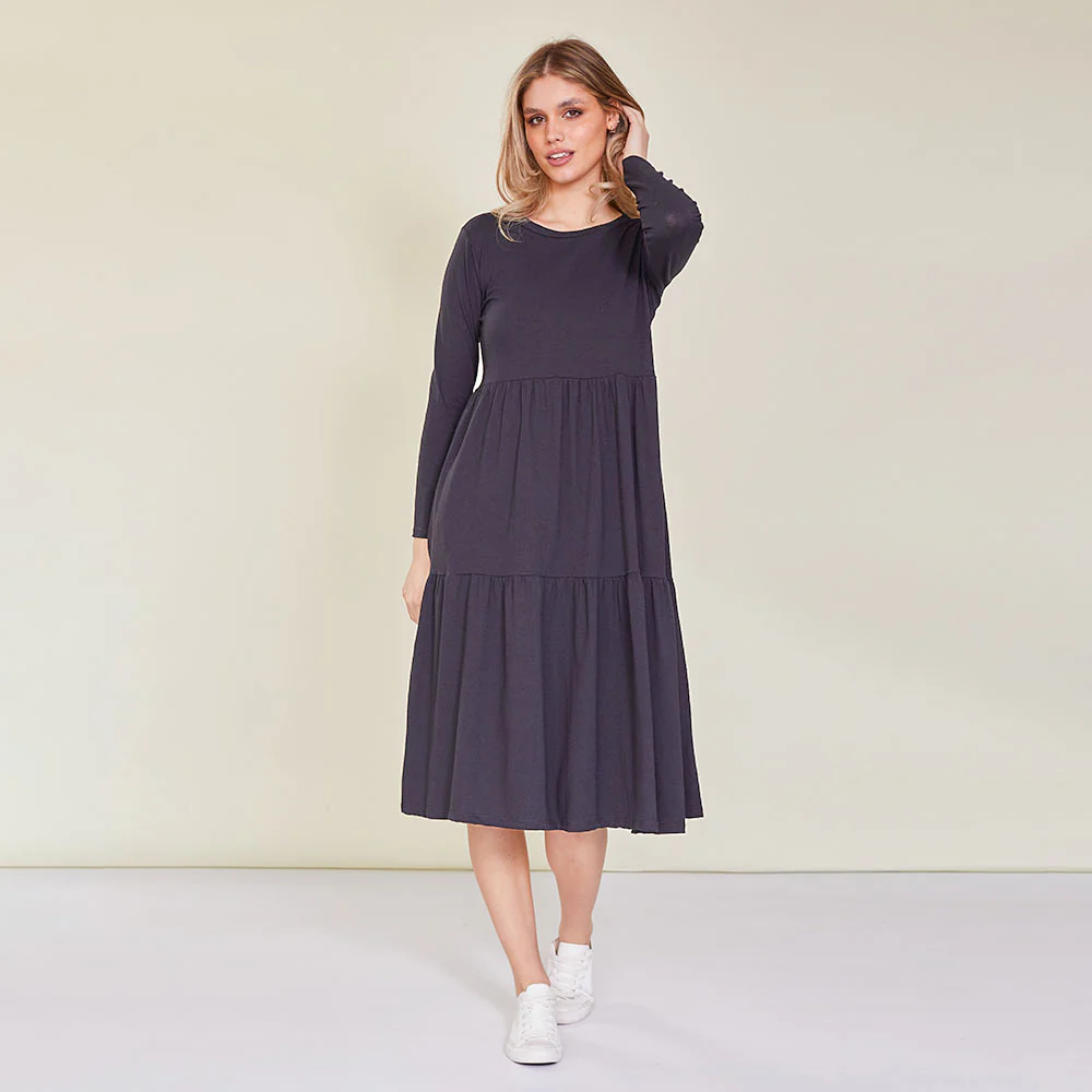 Amber Dress (Black) - Image 7