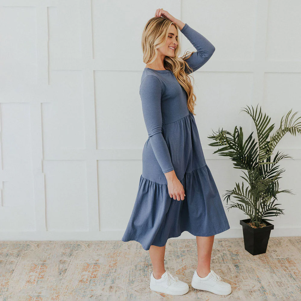 Amber Dress (Denim) - Image 5