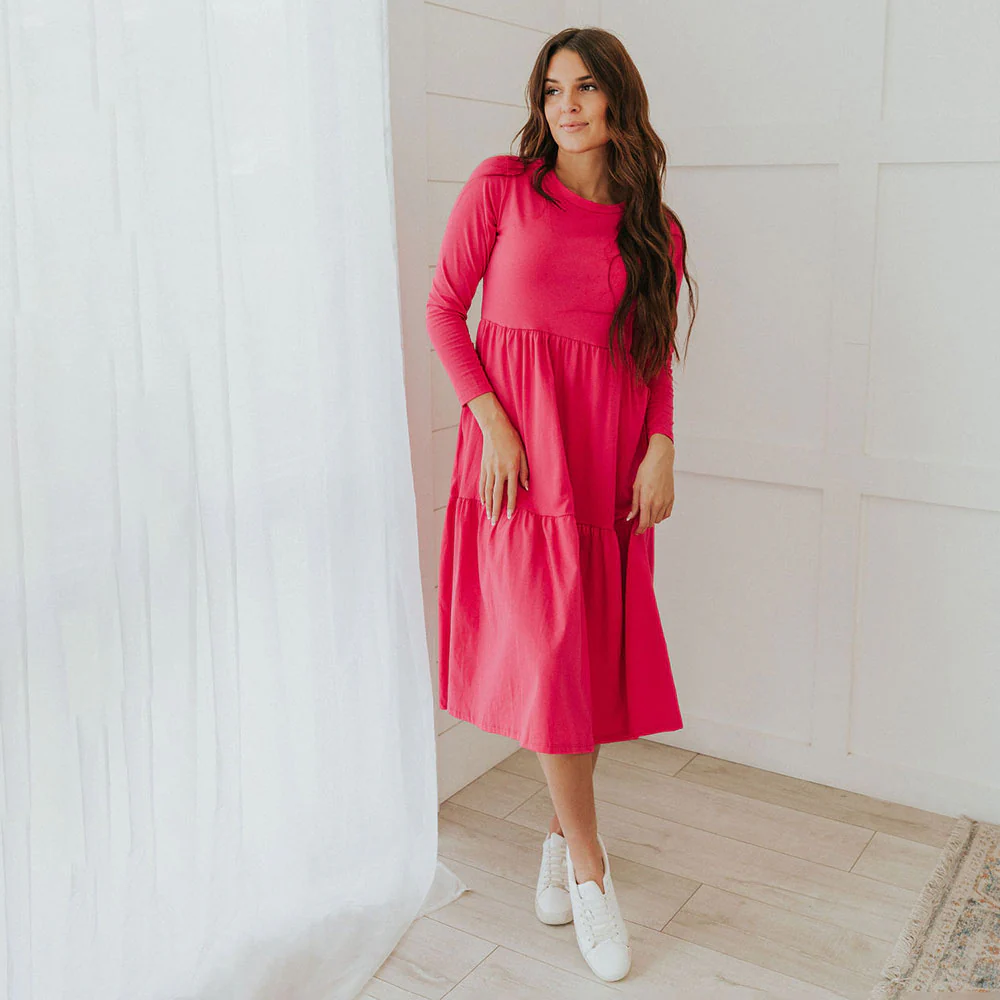 Amber Dress (Pink)