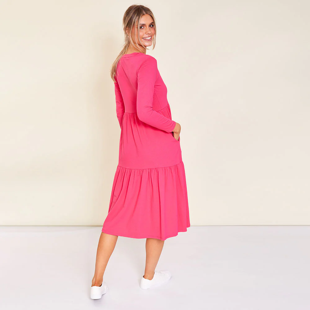 Amber Dress (Pink) - Image 10
