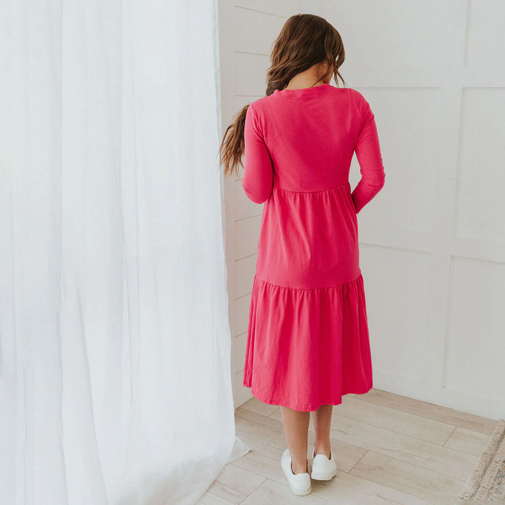 Amber Dress (Pink) - Image 6
