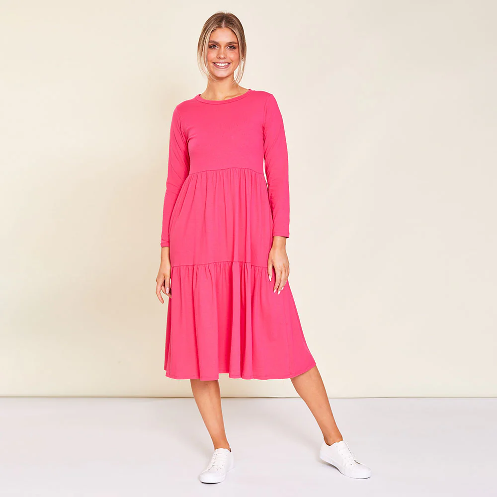 Amber Dress (Pink) - Image 7