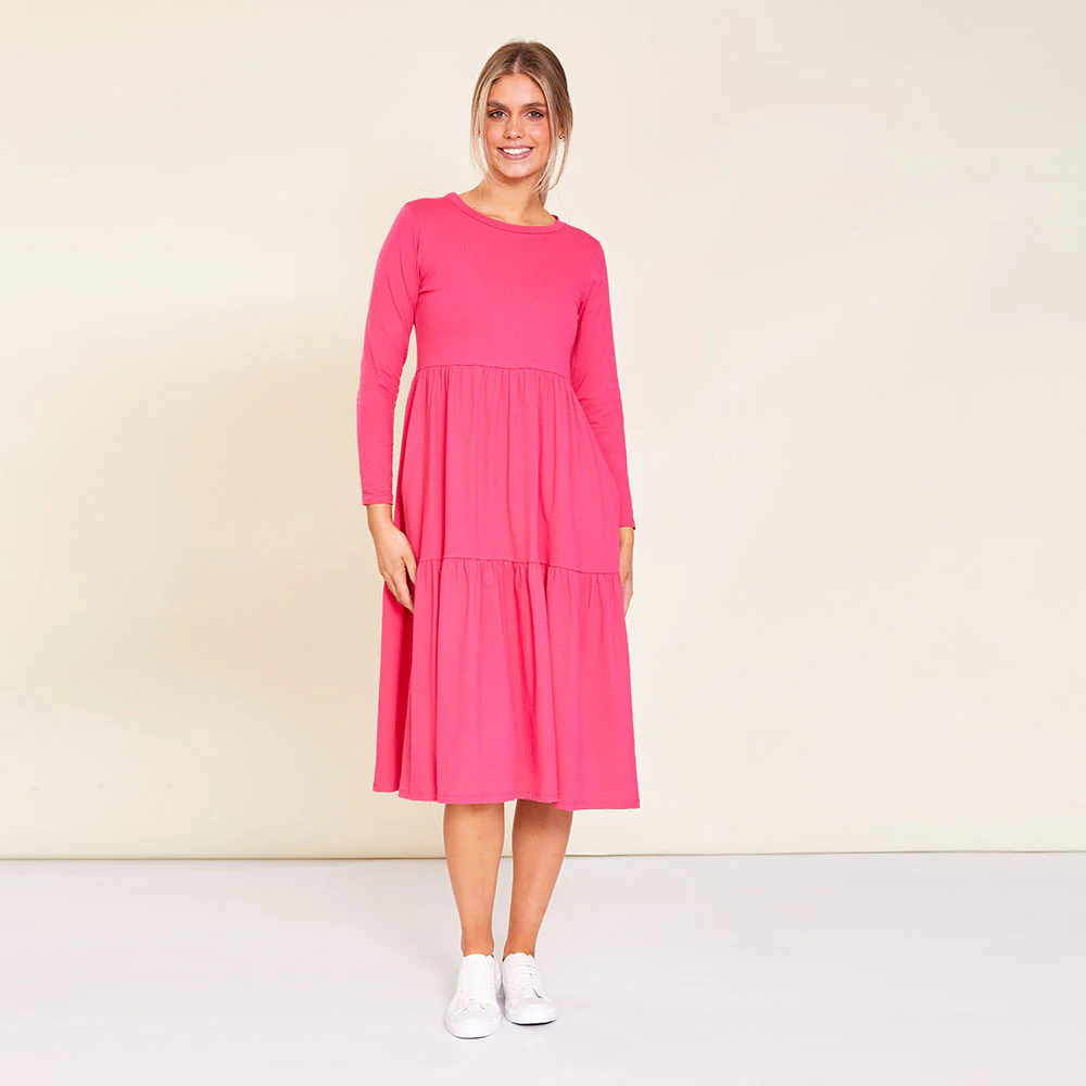 Amber Dress (Pink) - Image 9