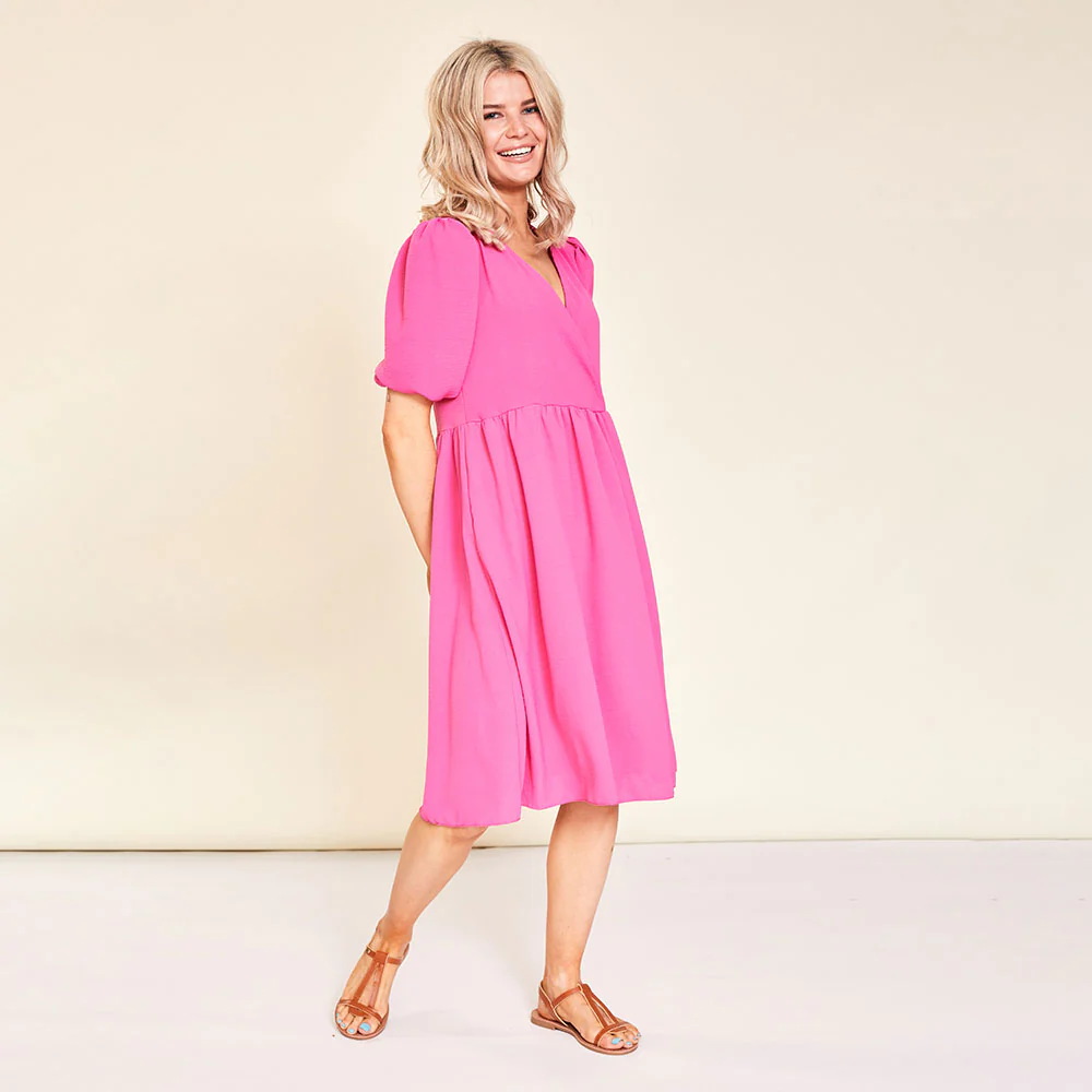 Amber Dress (Pink) - Image 3