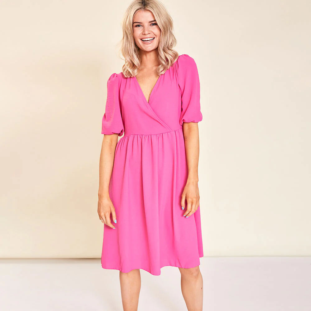 Amber Dress (Pink) - Image 6