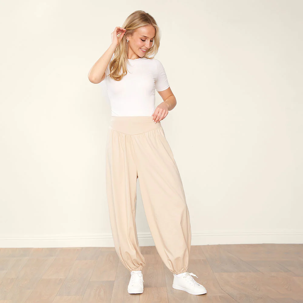 Amelia Trousers (Cream) - Image 4