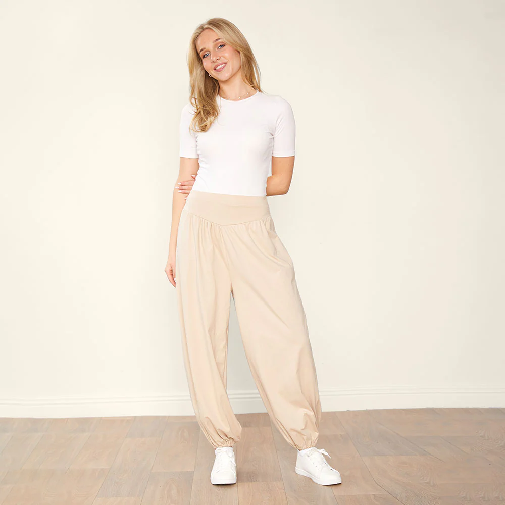 Amelia Trousers (Cream) - Image 5