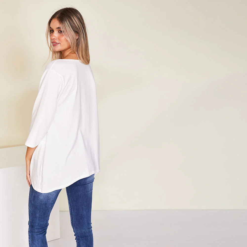 Andrea Top (White) - Image 4