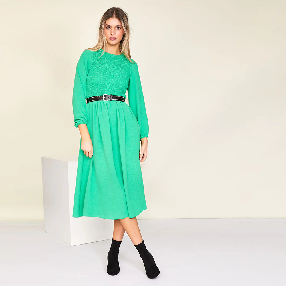 Aniston Dress (Green)