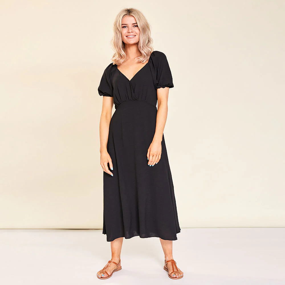 Reece-Ann Dress (Black) - Image 3