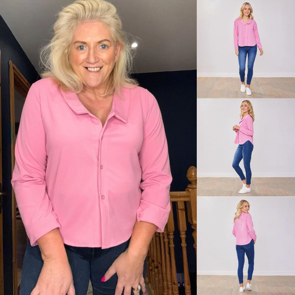Anna Top (Barbie Pink) - Image 2