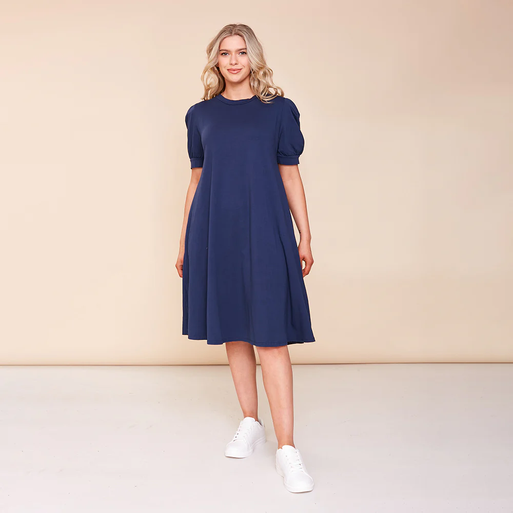 Annie Dress (Navy) - Image 2
