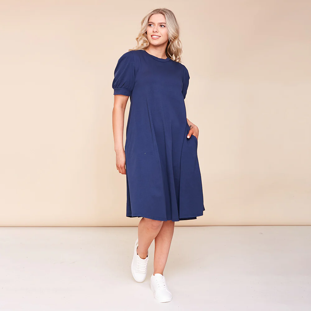 Annie Dress (Navy) - Image 4