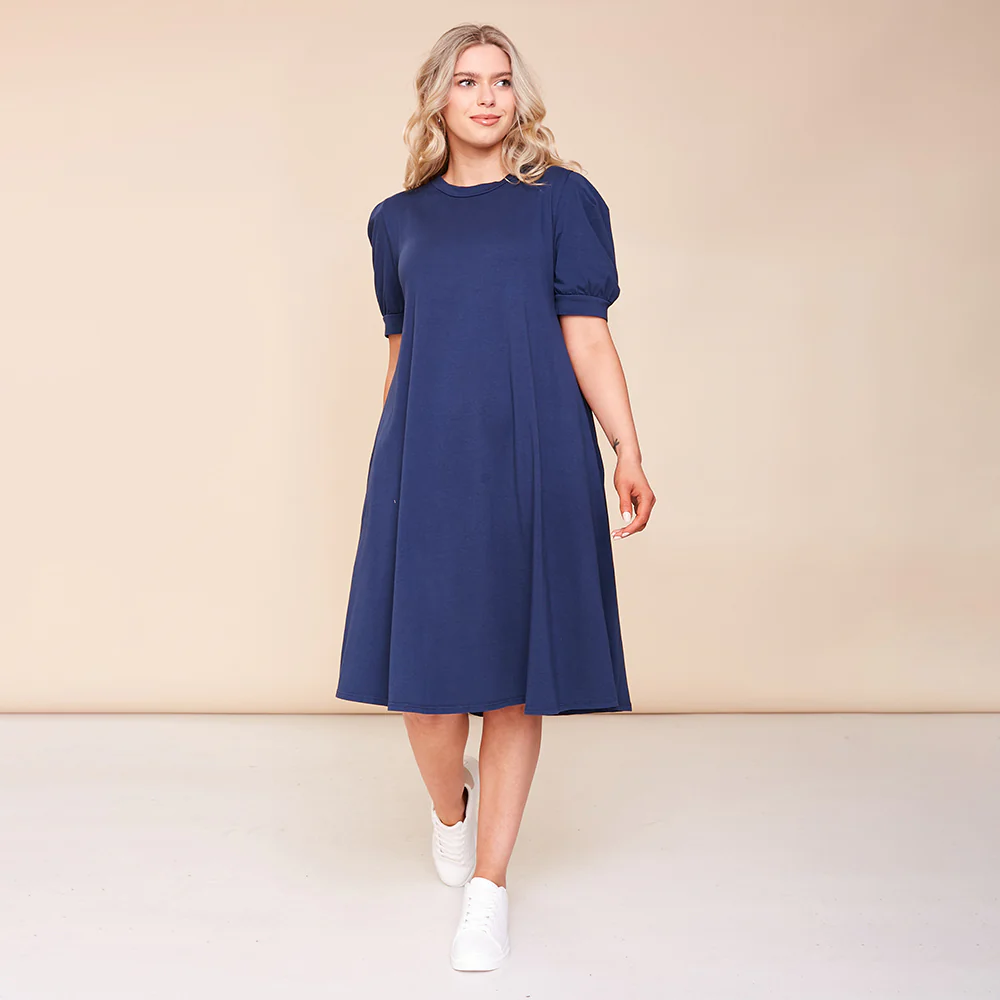 Annie Dress (Navy) - Image 5