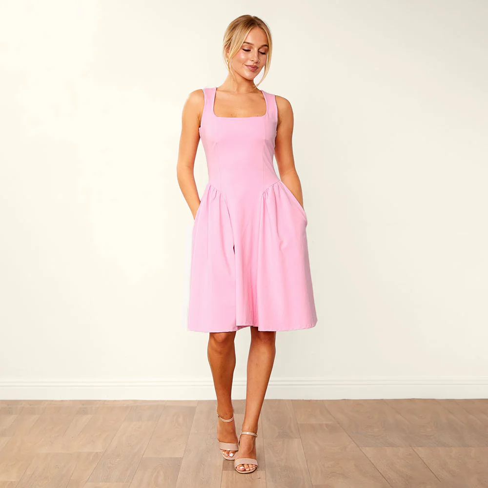 Annie Dress (Pink) - Image 3