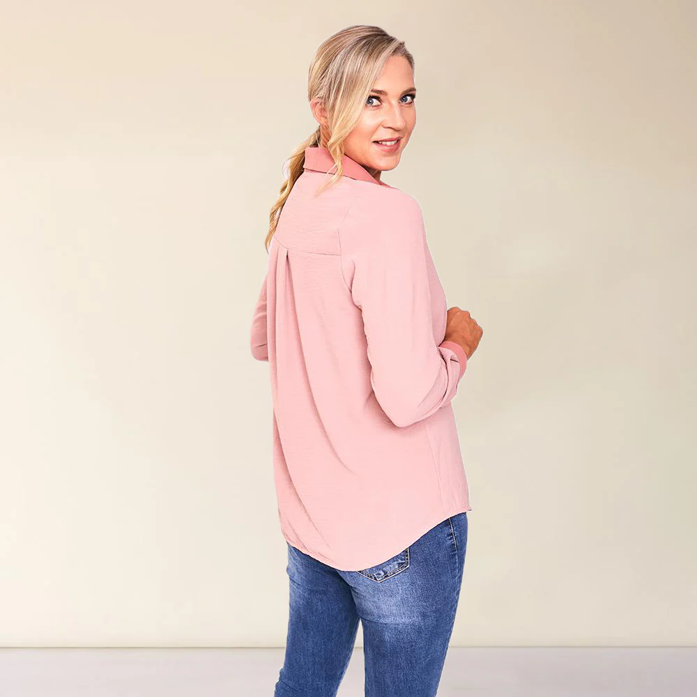 Alana Shirt (Dusty Pink) - Image 4
