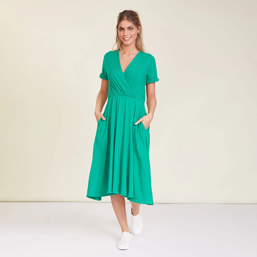 Archie Dress (Green) - Image 9