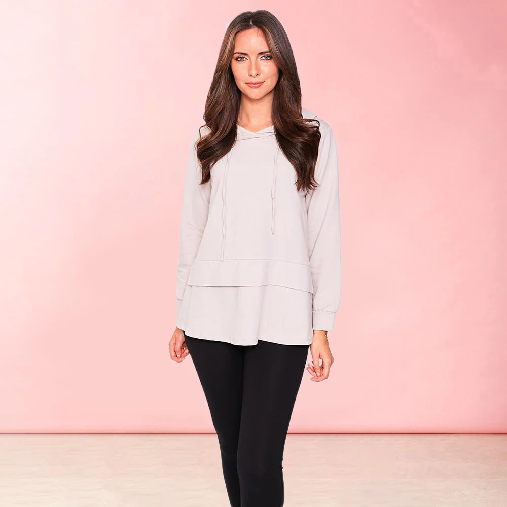 Aria Hoody (Beige) - Image 10