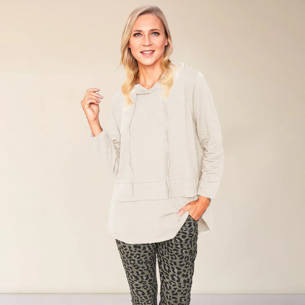 Aria Hoody (Beige) - Image 2