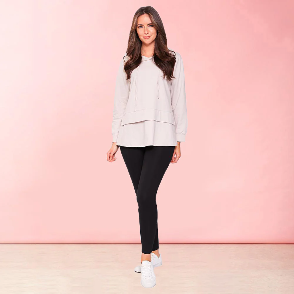 Aria Hoody (Beige) - Image 6