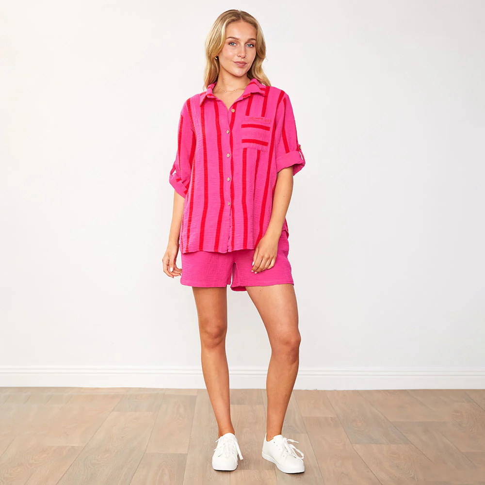 Arlow Co-Ord (Fuchsia/Red) - Image 7