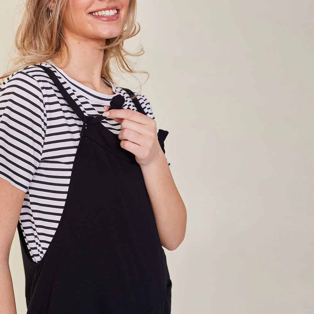 Ashley Dungaree (Black) - Image 2