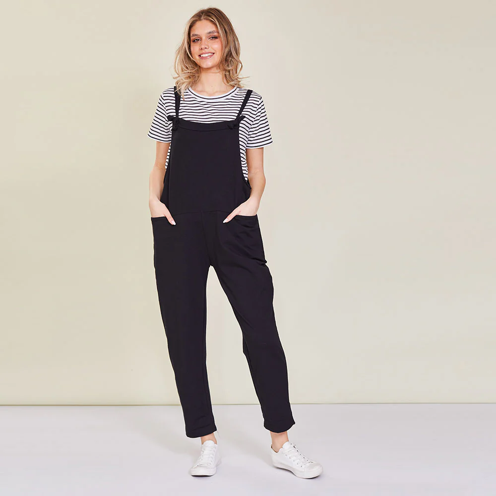 Ashley Dungaree (Black) - Image 7