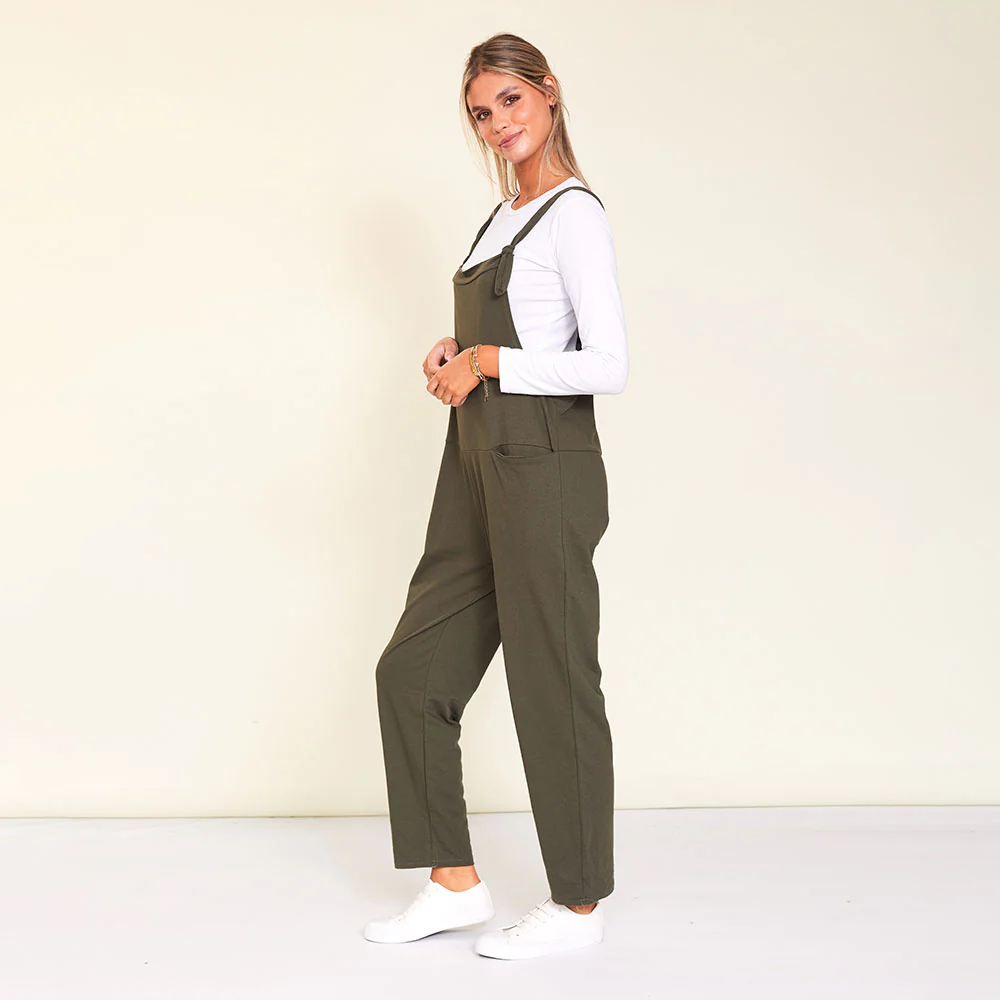 Ashley Dungaree (Khaki) - Image 10