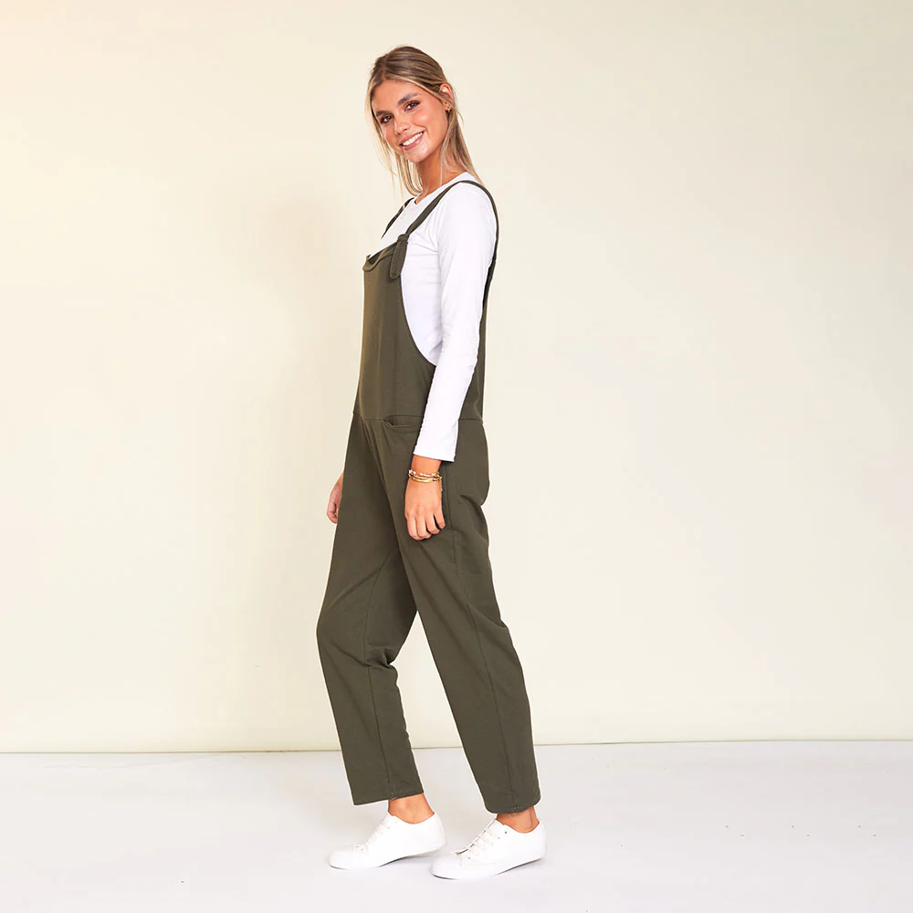 Ashley Dungaree (Khaki) - Image 11