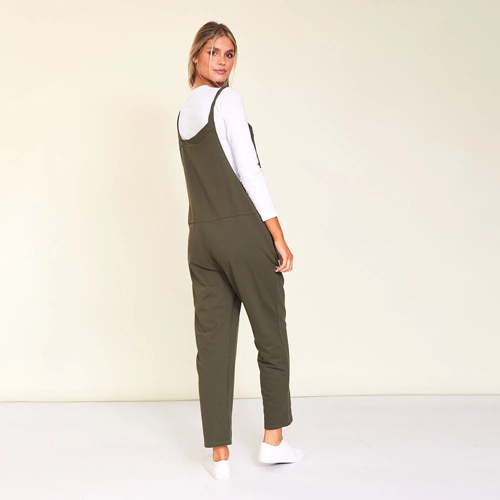 Ashley Dungaree (Khaki) - Image 12