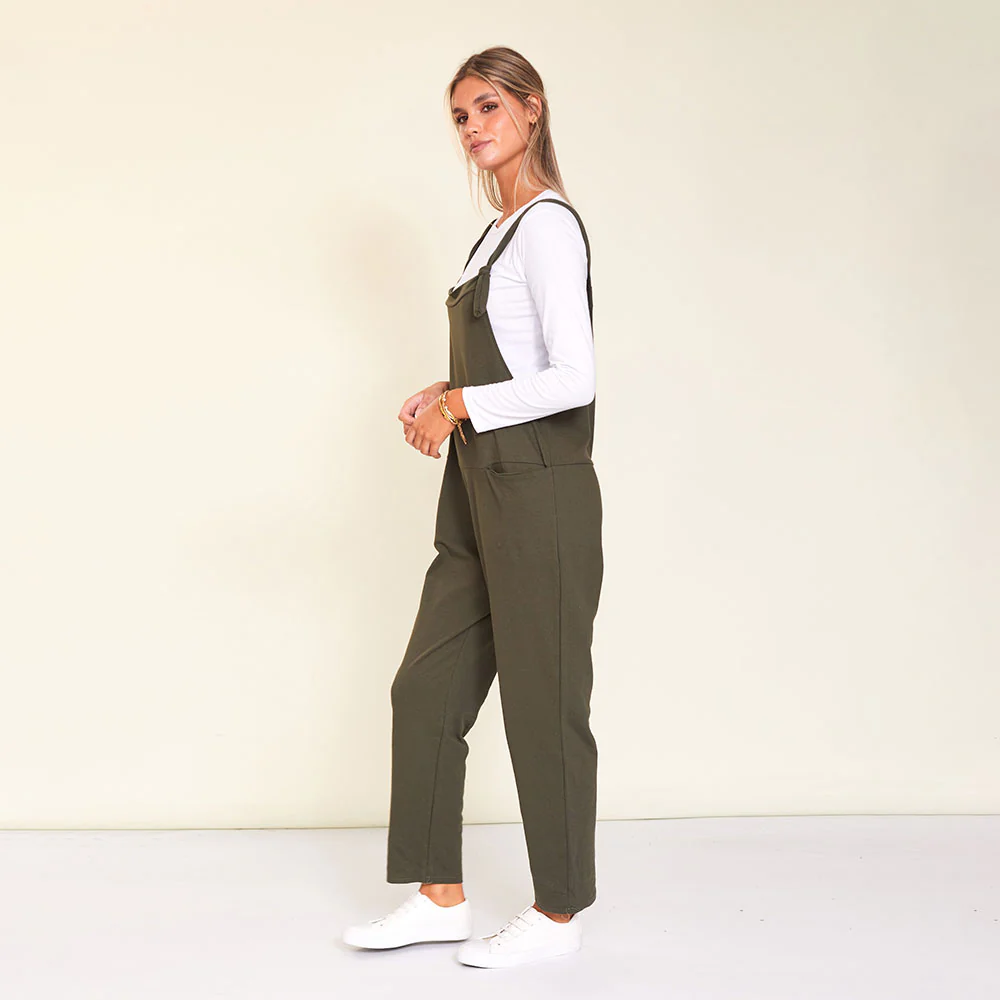 Ashley Dungaree (Khaki) - Image 5