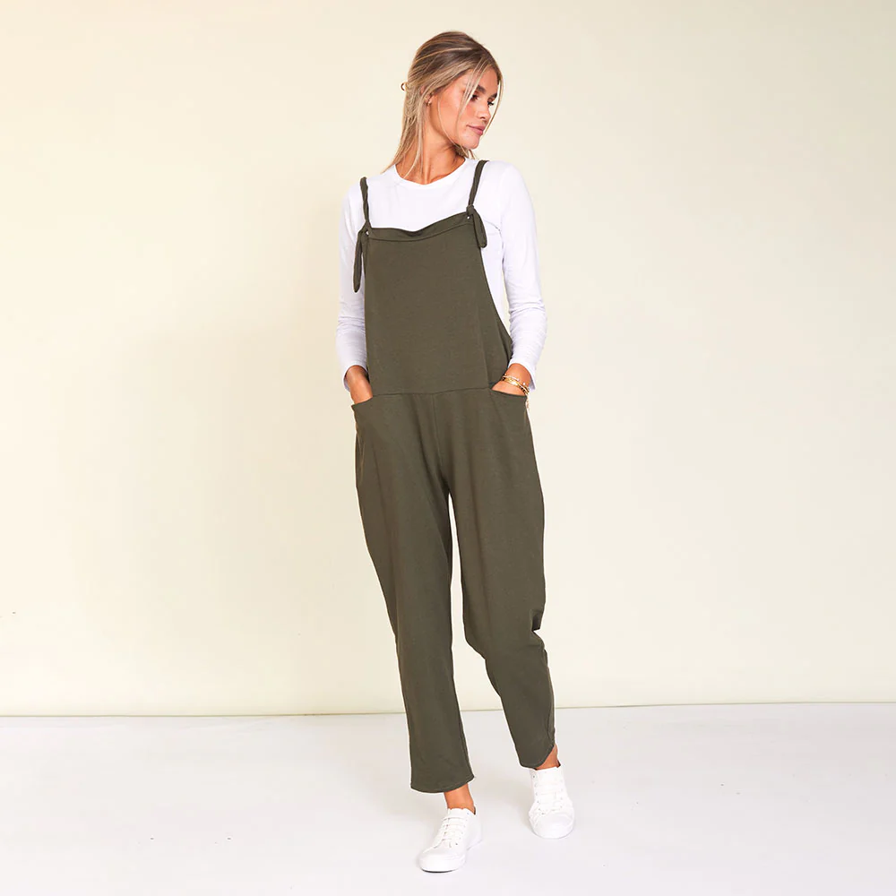 Ashley Dungaree (Khaki) - Image 8