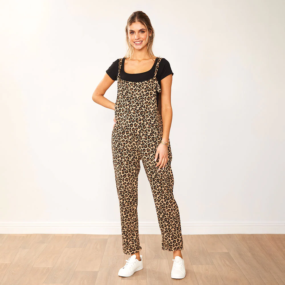Ashley Dungaree (Leopard) - Image 2