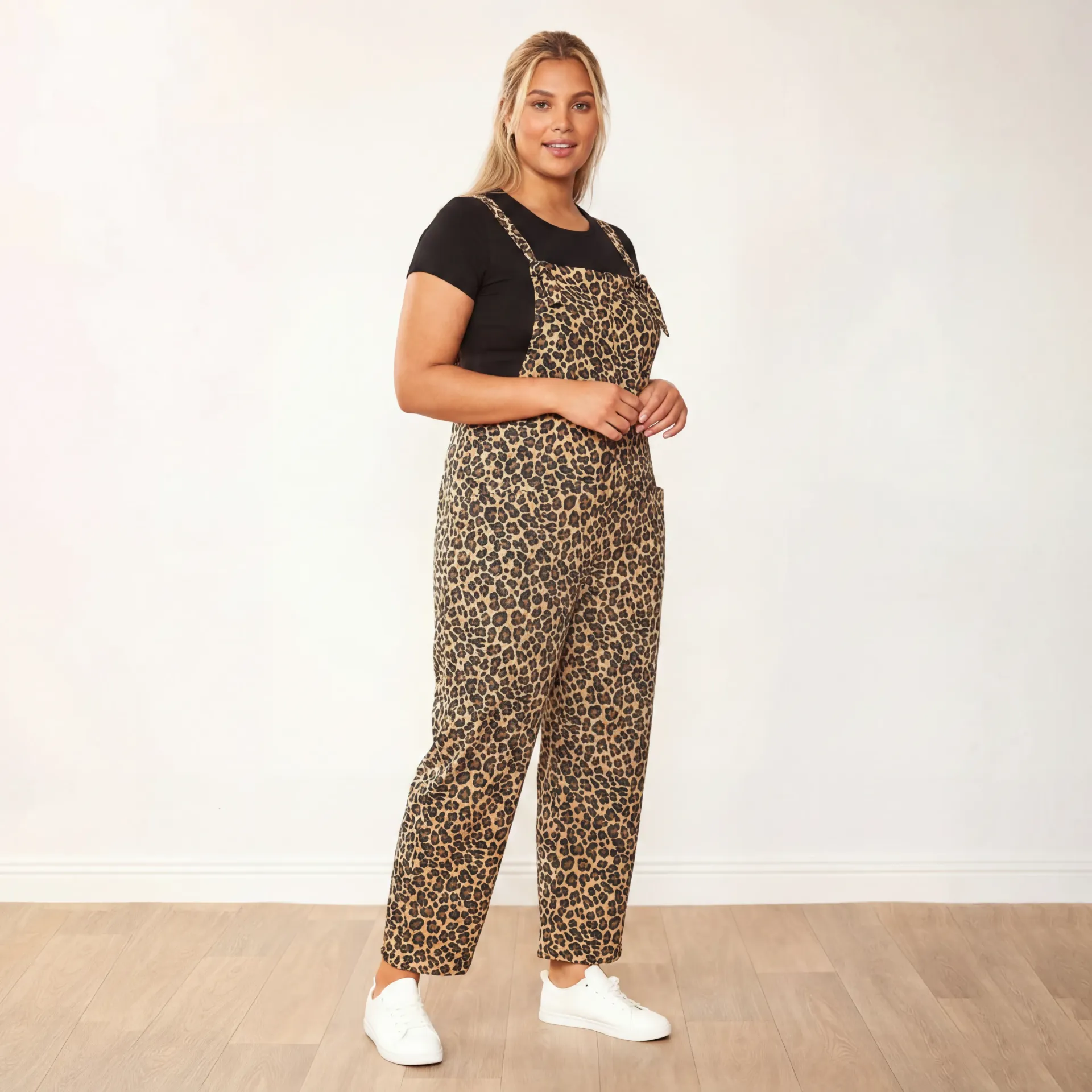 Ashley Dungaree (Leopard) - Image 3