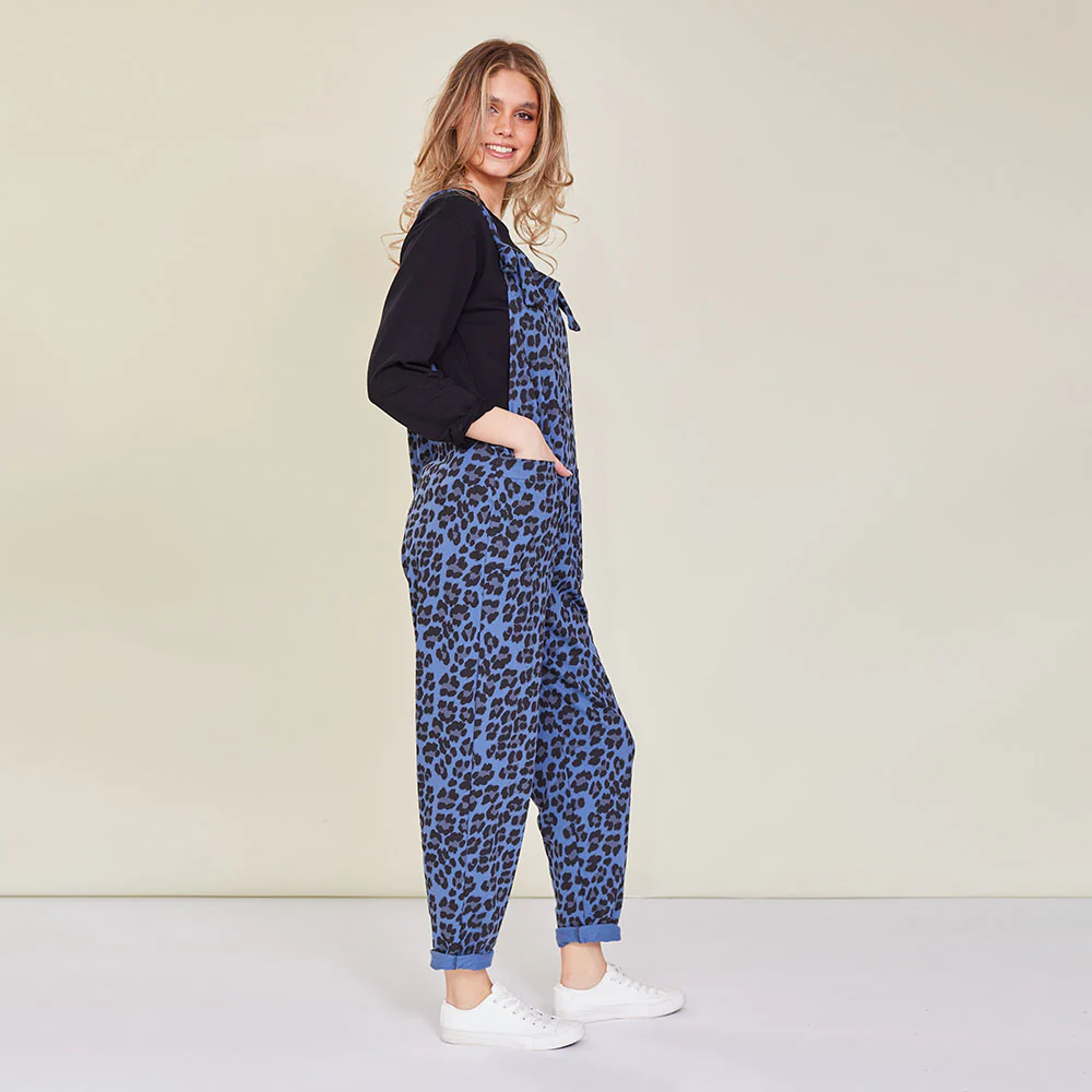 Ashley Jumpsuit (Blue Leopard) - Image 12