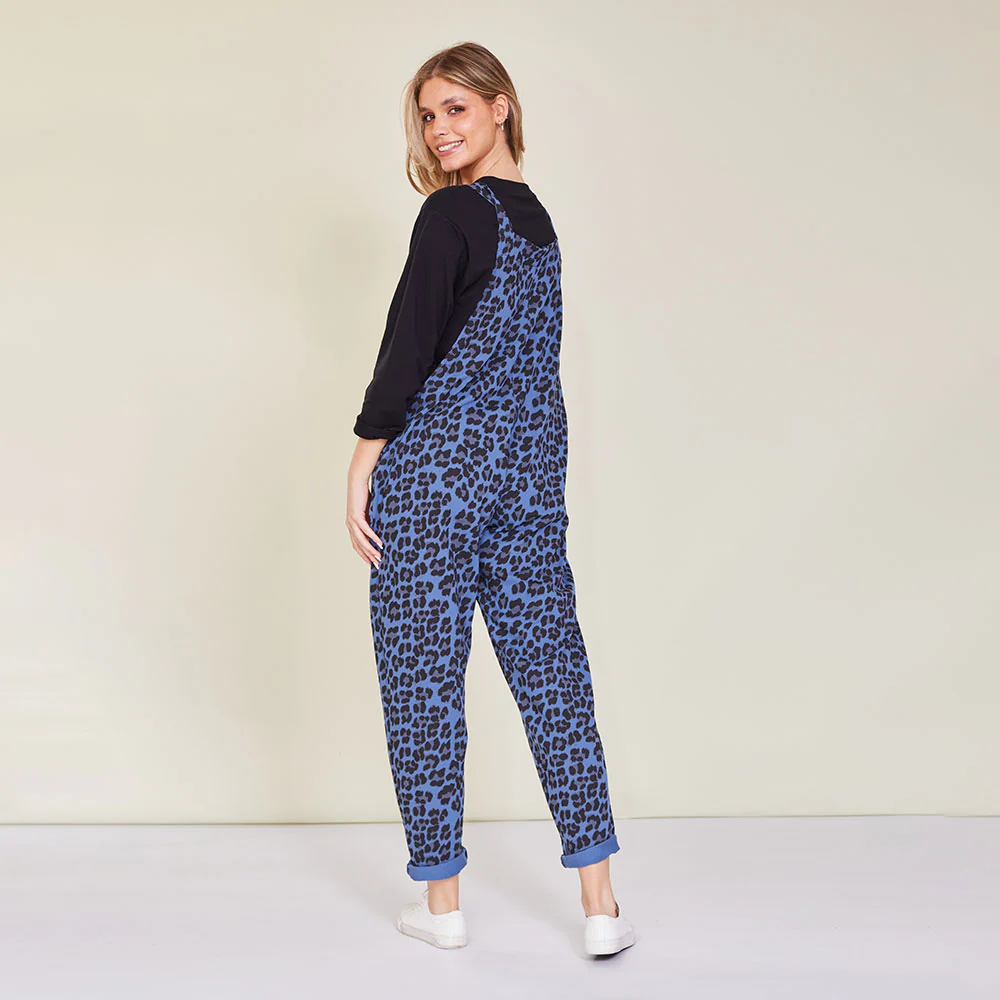Ashley Jumpsuit (Blue Leopard) - Image 14