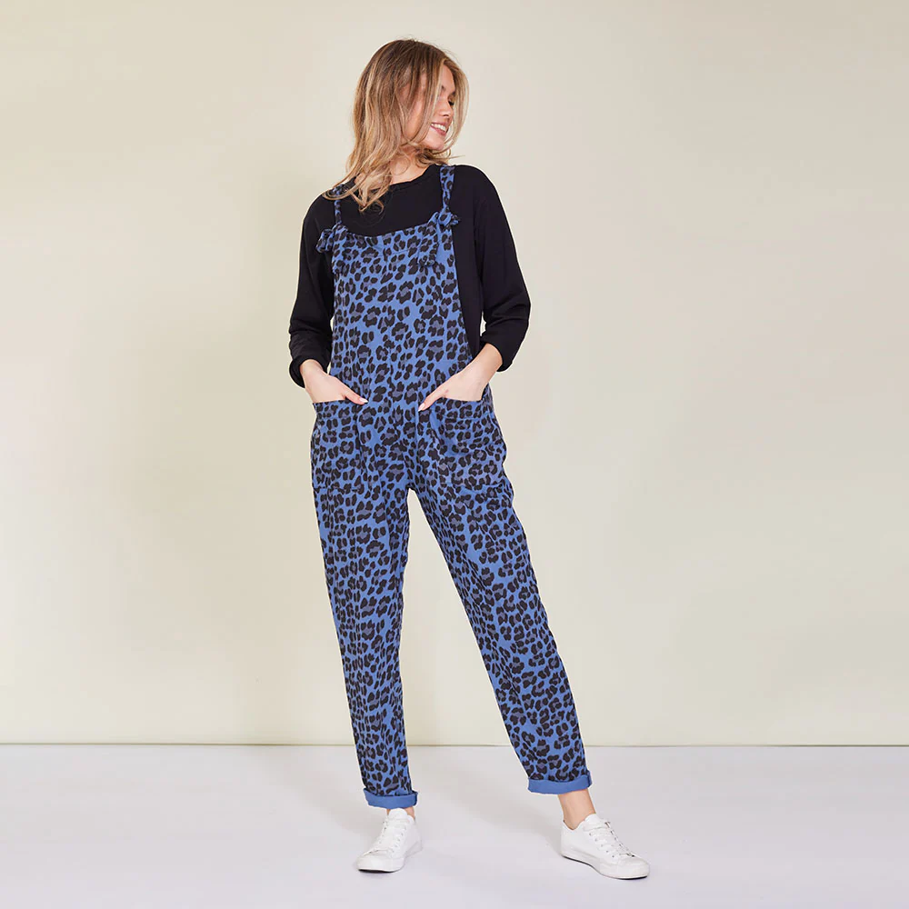 Ashley Jumpsuit (Blue Leopard) - Image 5