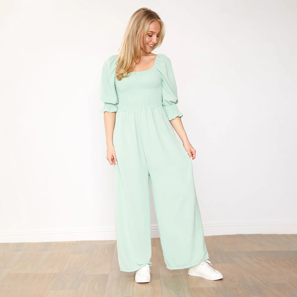 Athena Jumpsuit (Mint) - Image 3