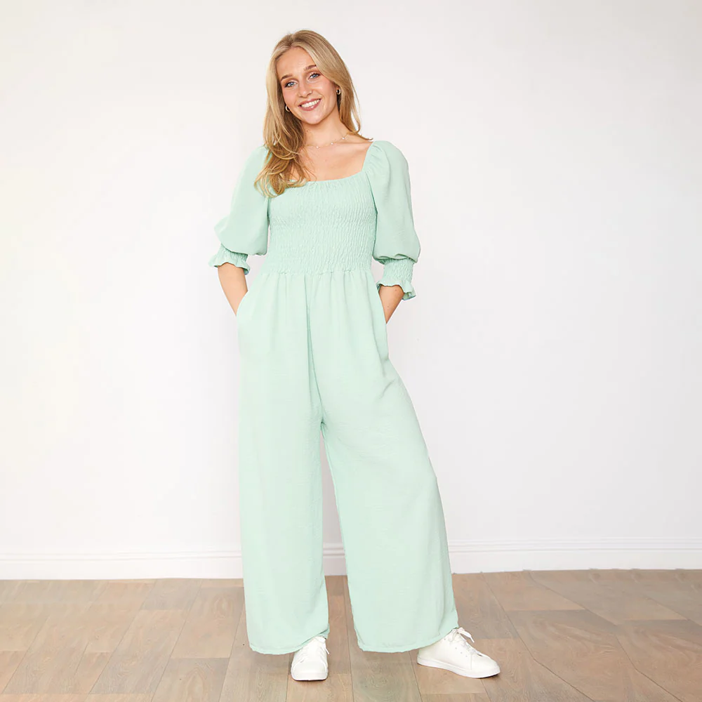 Athena Jumpsuit (Mint) - Image 4