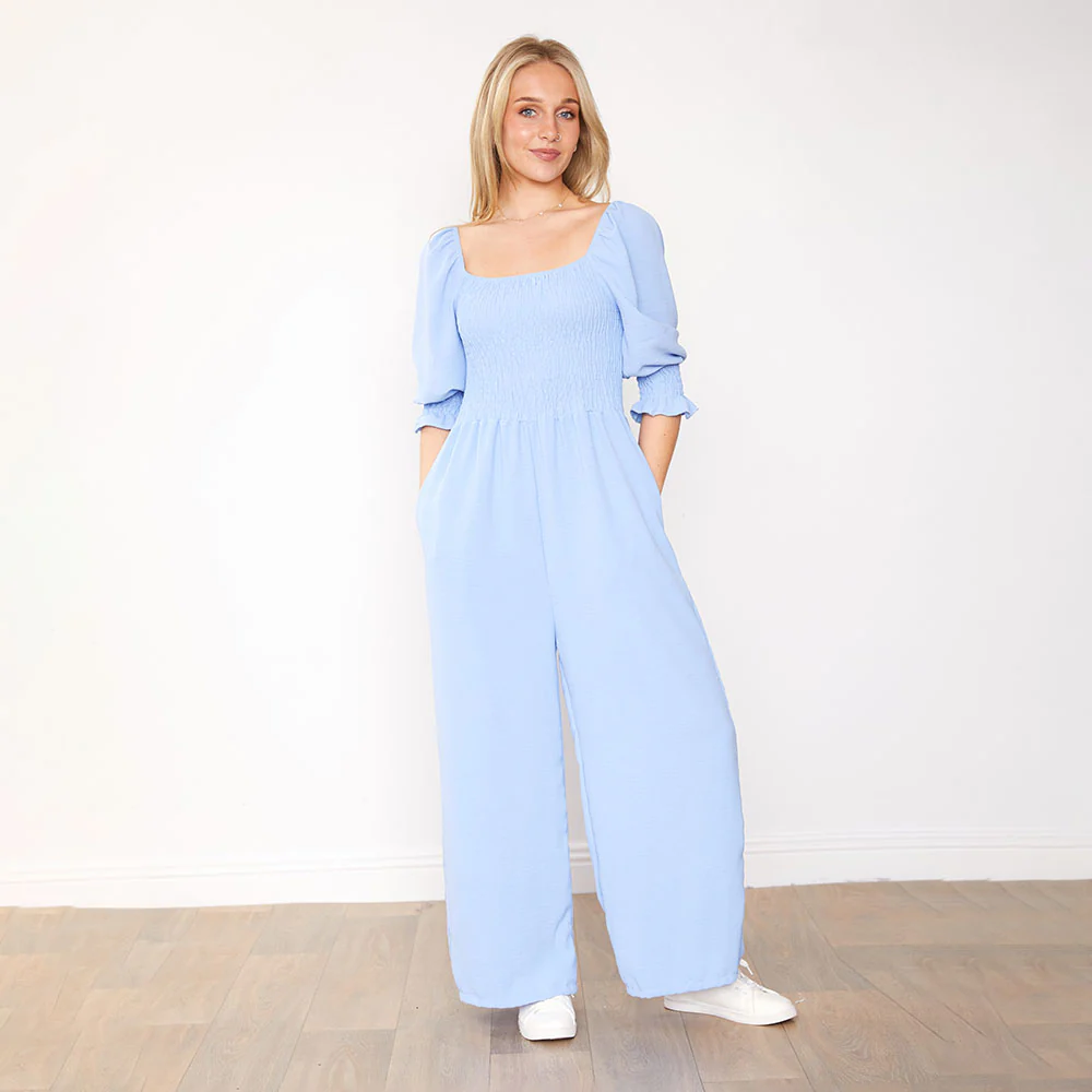 Athena Jumpsuit (Blue) - Image 2