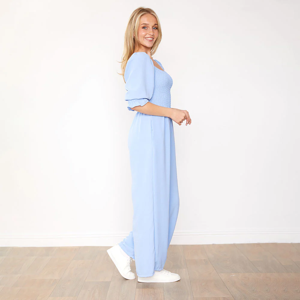 Athena Jumpsuit (Blue) - Image 9