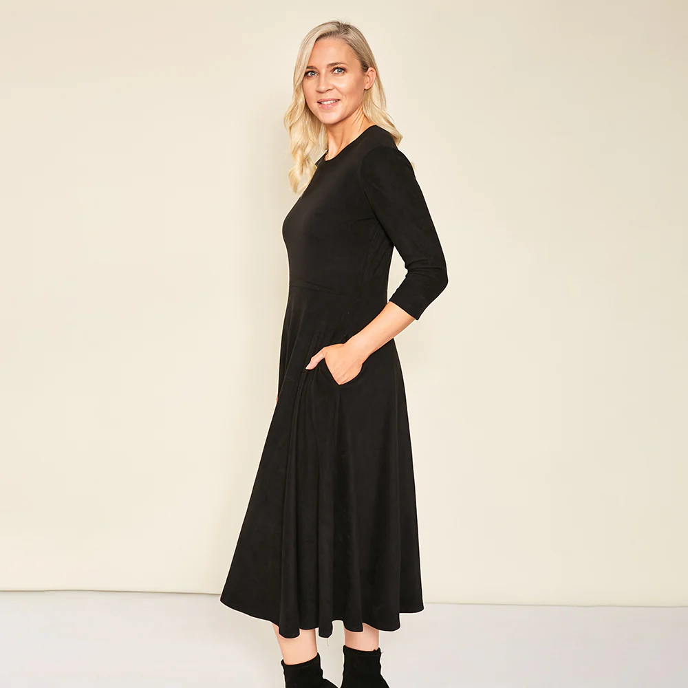 Aubree Dress (Black) - Image 2