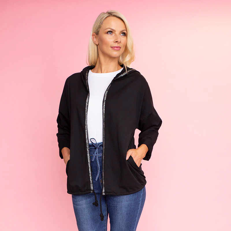 Hannah Hoody (Black) - Image 4