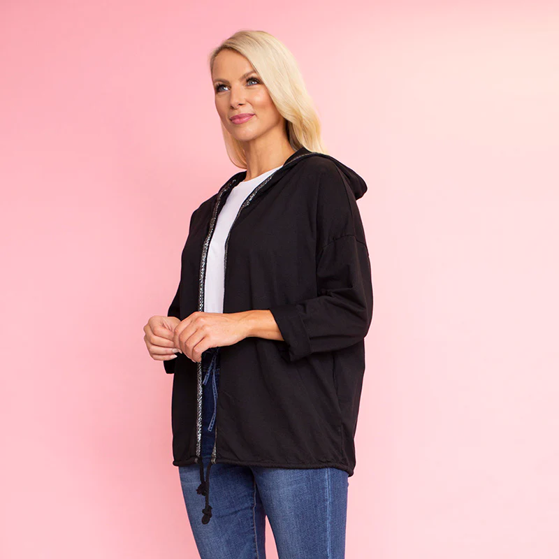 Hannah Hoody (Black) - Image 5