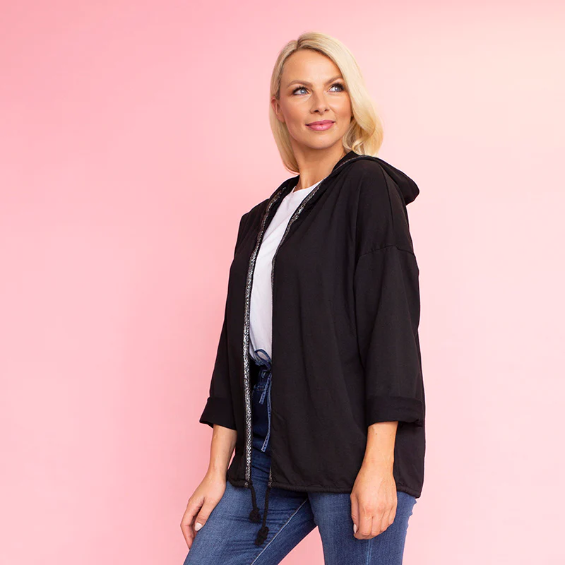 Hannah Hoody (Black) - Image 6