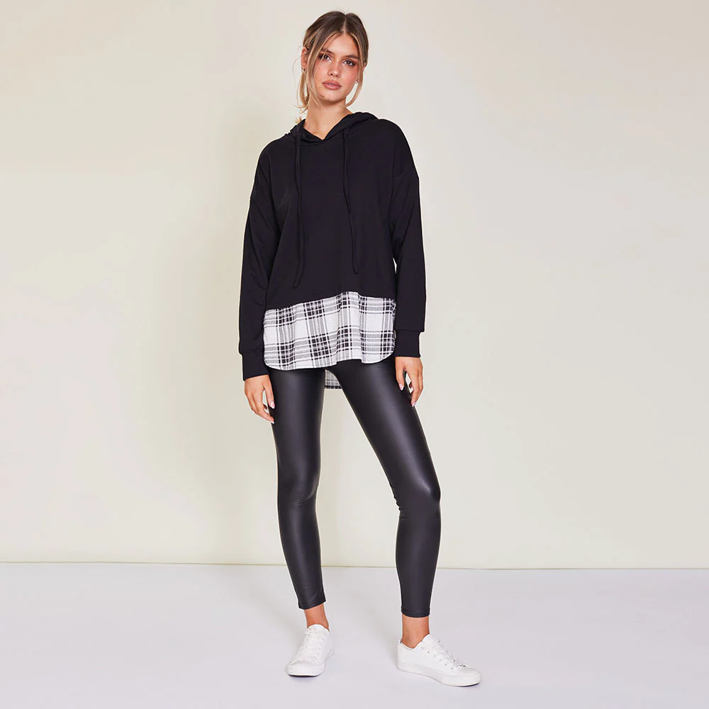 Bailey Hoody (Black Jersey) - Image 4