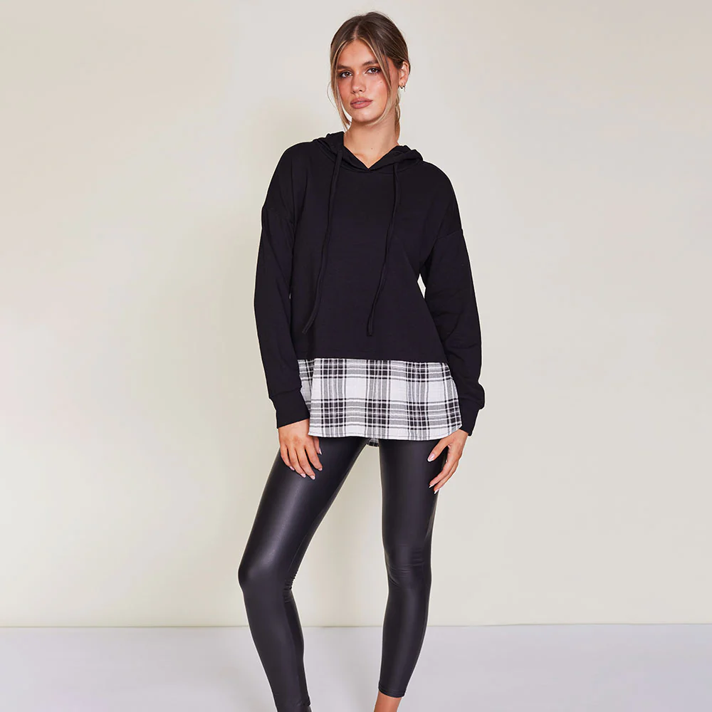 Bailey Hoody (Black Jersey) - Image 5