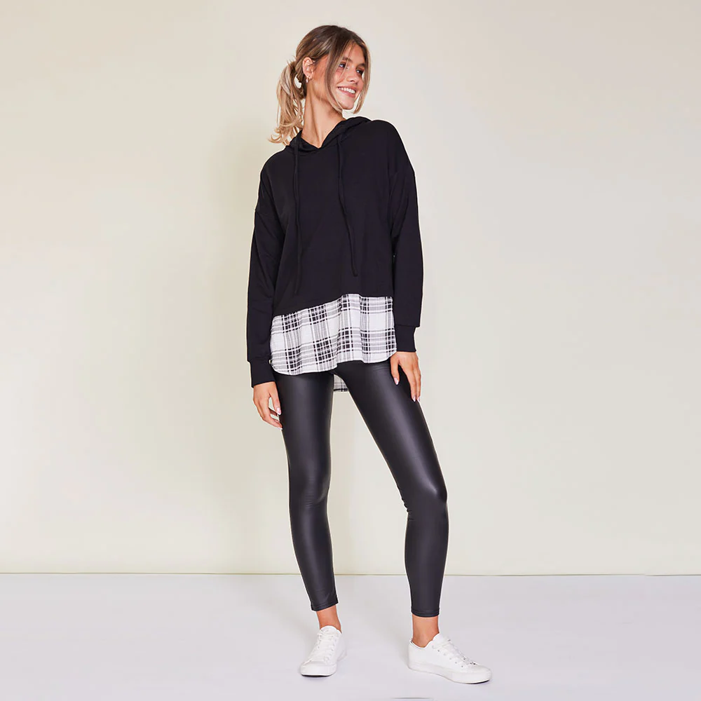 Bailey Hoody (Black Jersey) - Image 6